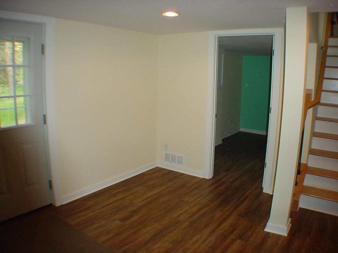 Room for a reading nook or game table.