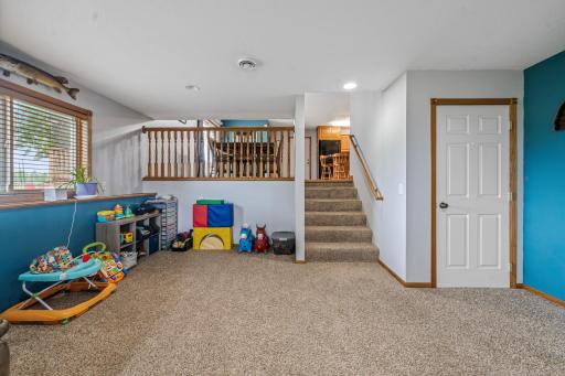 Lower level living room