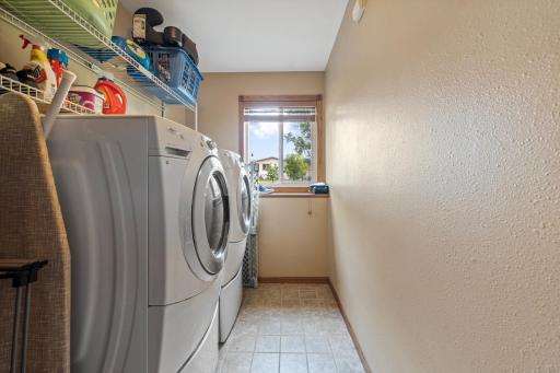 Lower level laundry