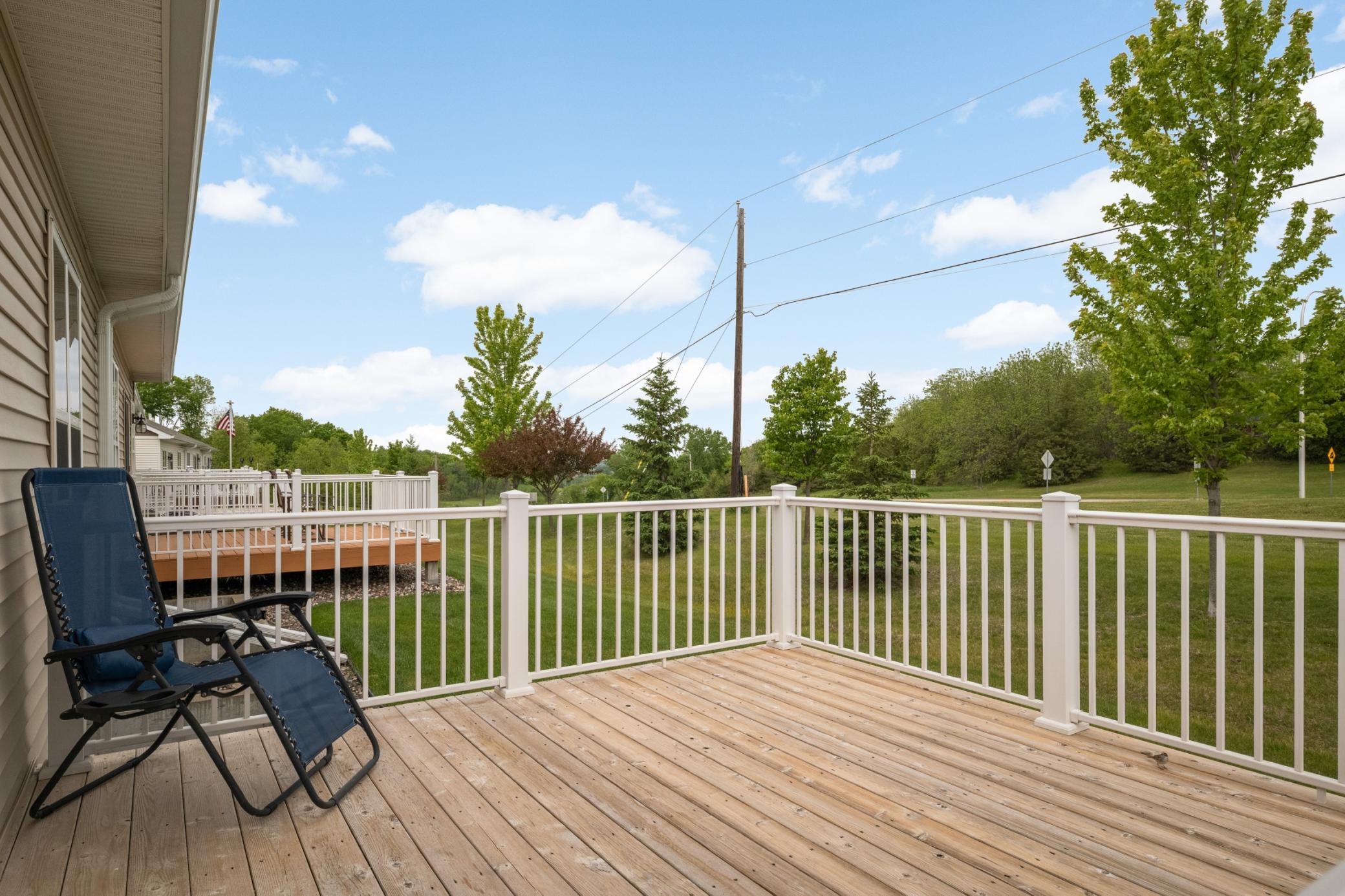 Back deck view