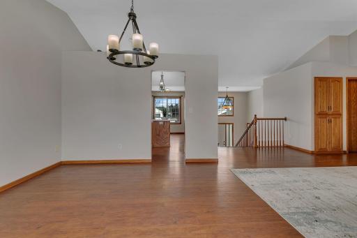 Formal dining space here, or expand your living room!