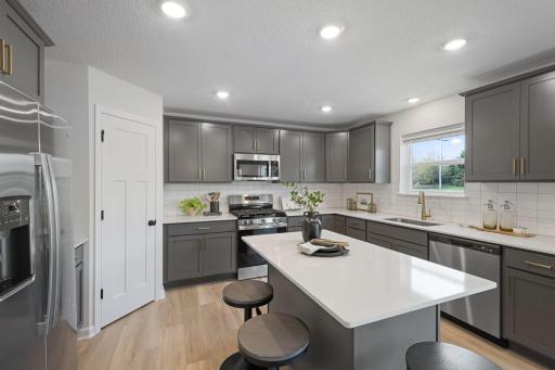 Kitchen (Photo of similar home - Colors and selections will vary)