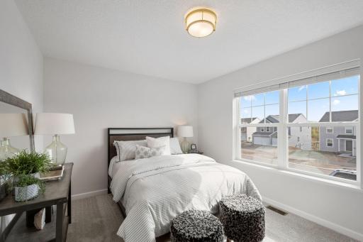 Fourth Bedroom (Photo of similar home - Colors and selections will vary)