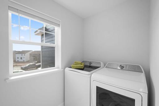 Laundry Room (Photo of similar home - Colors and selections will vary)