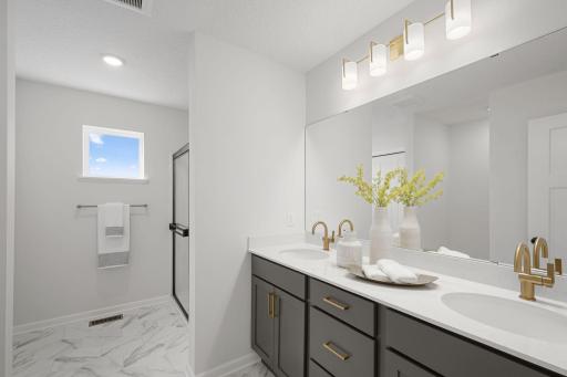 Owner's Bathroom (Photo of similar home - Colors and selections will vary)