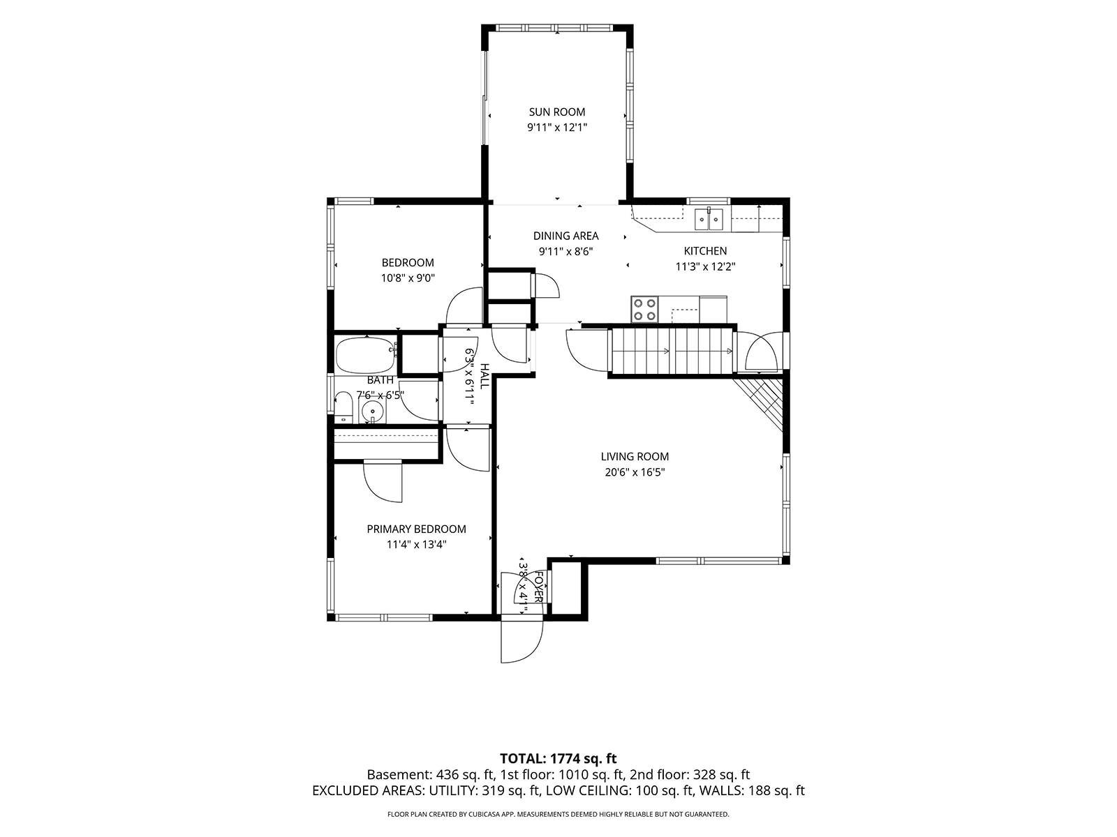 Main Level Floor Plan