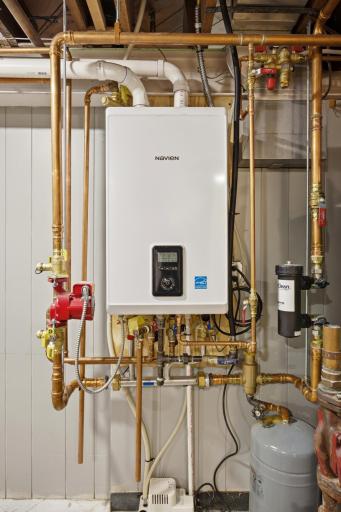 New Gas Boiler for both hot water and heating