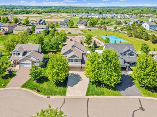 An upgraded concrete driveway welcomes you to your beautiful new home in Rogers located in a quiet cul de sac!