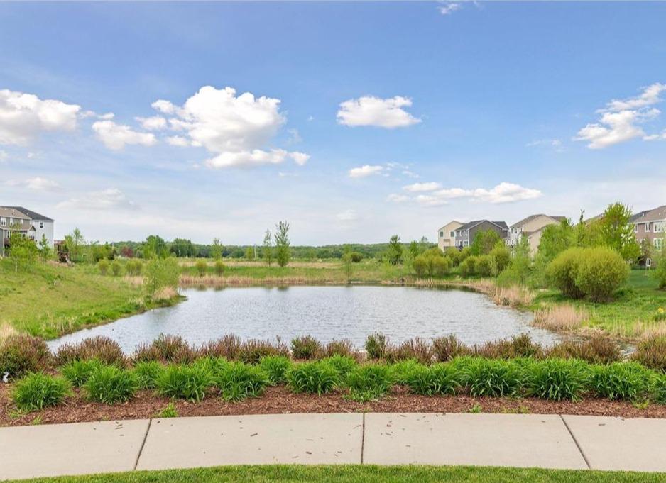 Gorgeous pond views throughout the community.