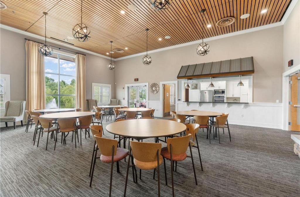 This gorgeous remodeled space is yours to rent for free (damage deposit only) to host a baby shower, grad party, or birthday parties. Plus, the community center staff keeps the calendar full with favorites like casino night and 4th of July events.