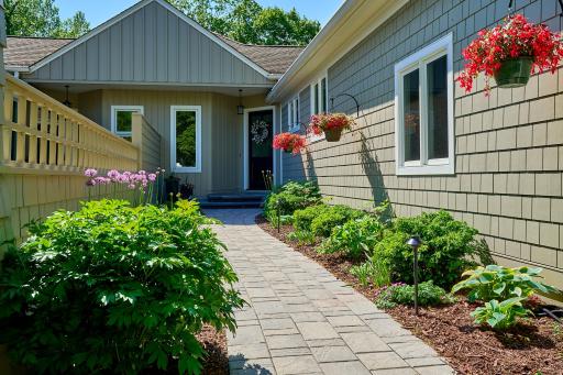 Professionally graded, designed & installed hardscape by Mangold Horticulture, a local company with a strong reputation for work done well.