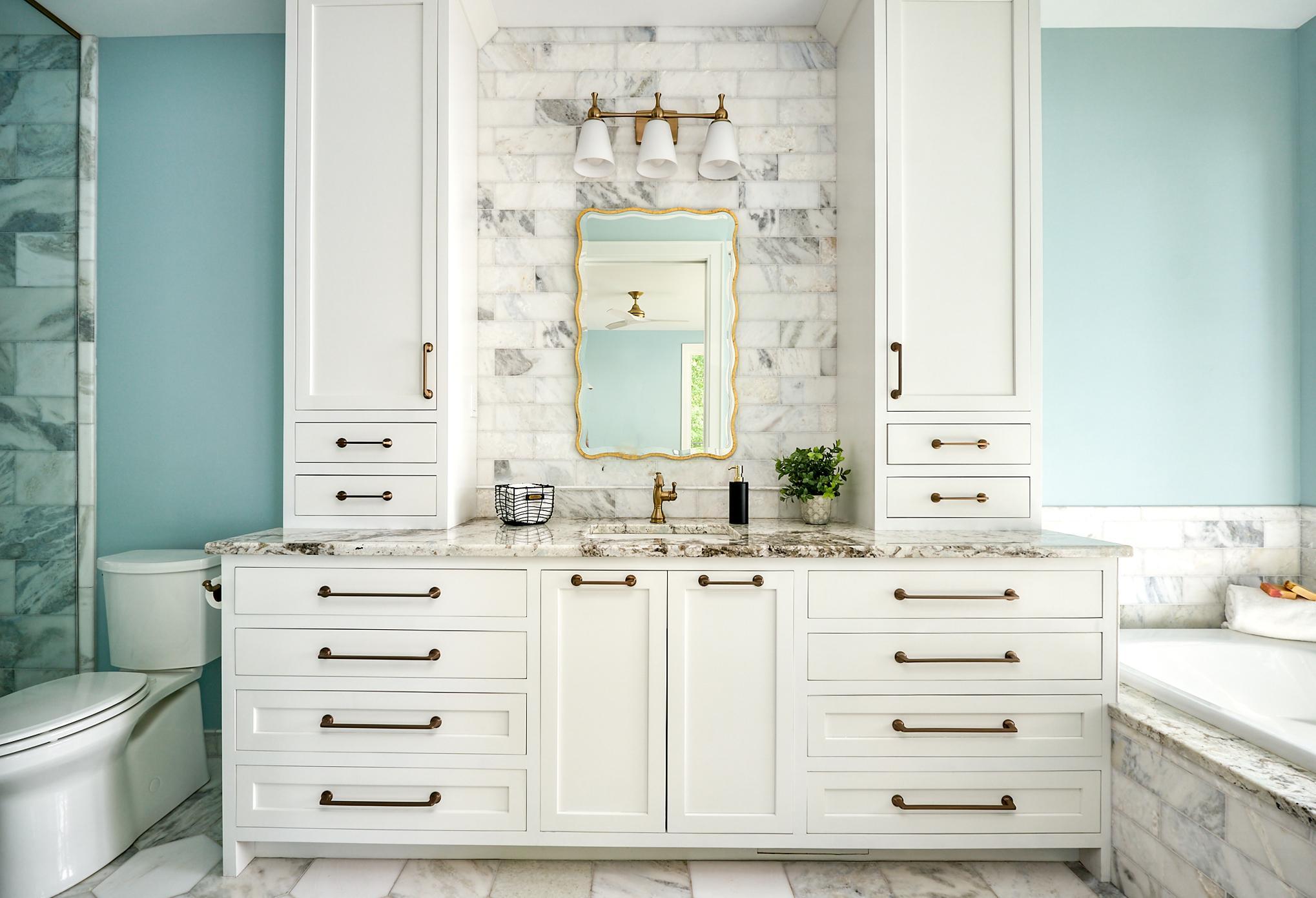 Custom-designed master highlights this lake view with its stunning tile shower and deep soaking tub with a stunning Lake Minnetonka's Spring Park Bay for total place for enjoyment and relaxation.