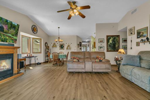 Newer hard flooring throughout main living areas.