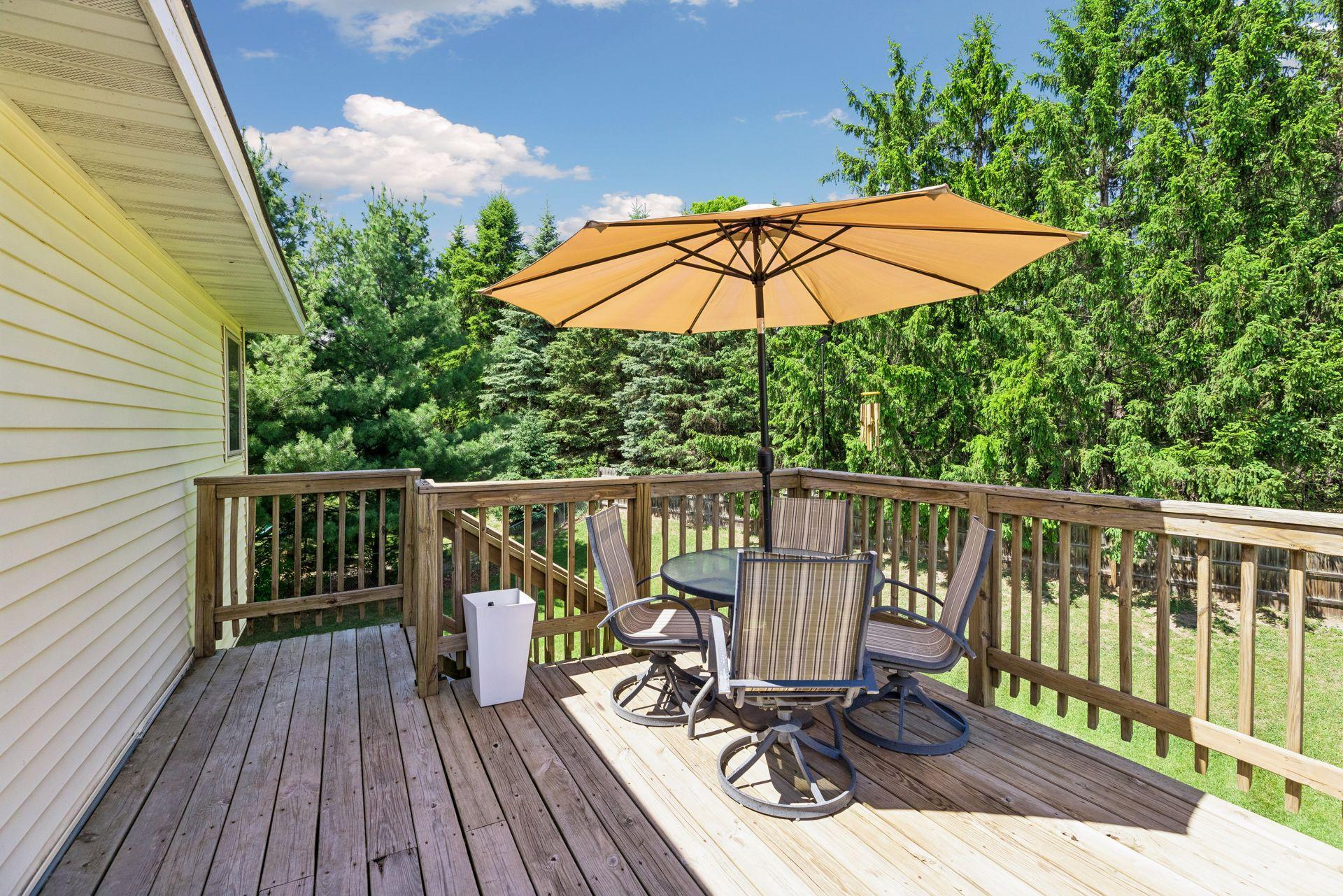 Backyard Deck - Main Level