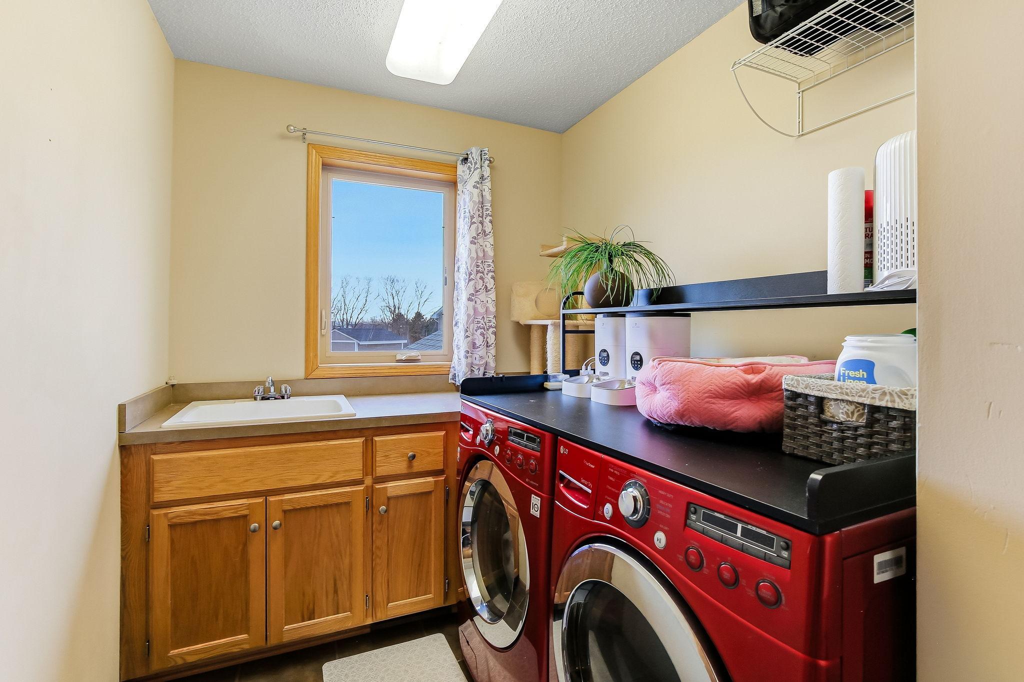 Main Level Laundry w/ Sink