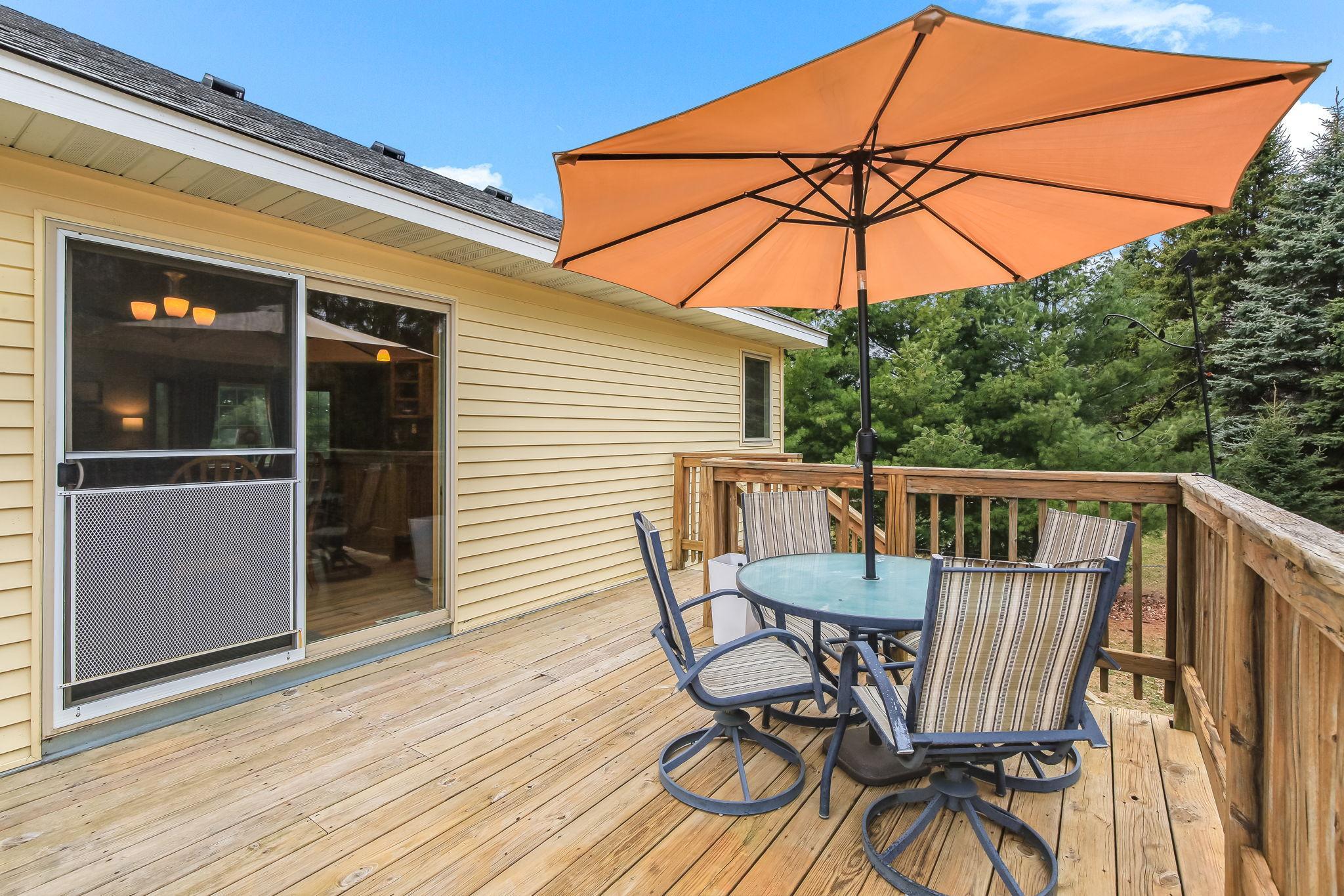 Backyard Deck - Main Level