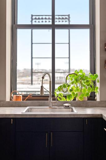 Wash dishes while watching the Saint's Game? Why not?