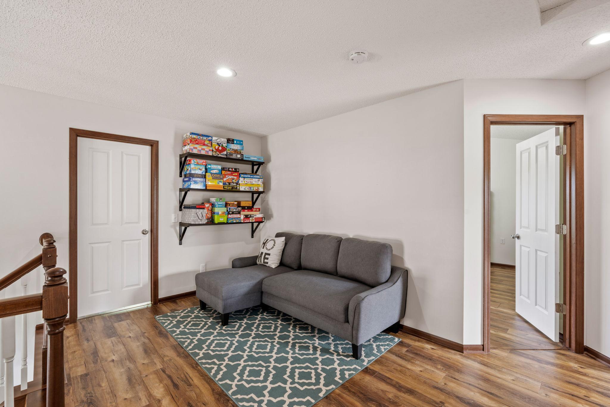 Spacious Loft Area On 2nd Level