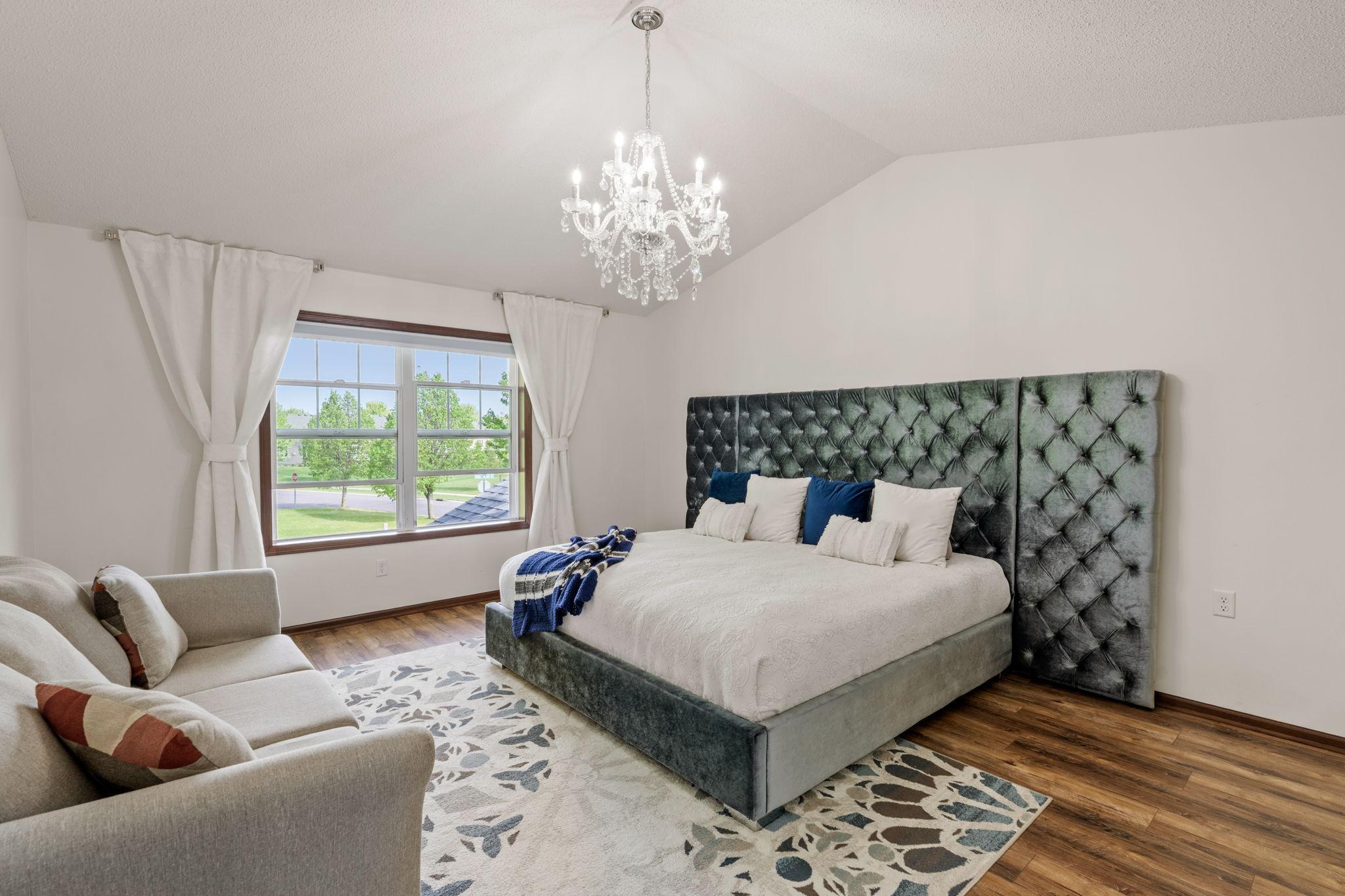 Primary Suite with walk-in closet