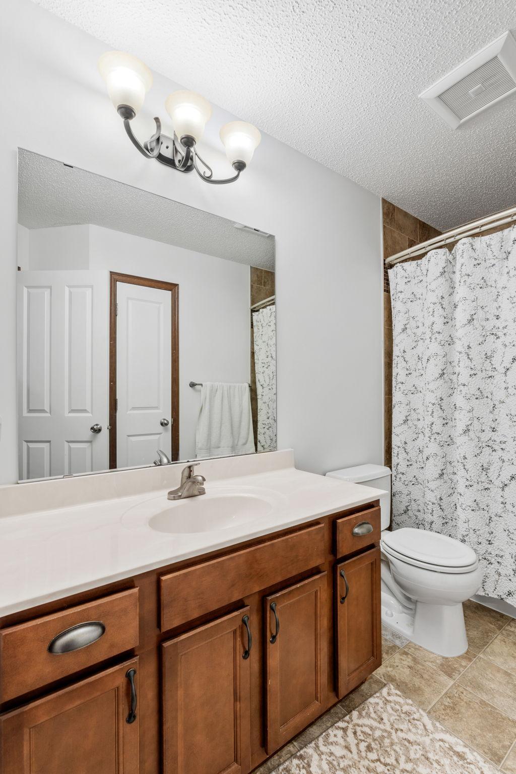 Full Bath on 2nd Level