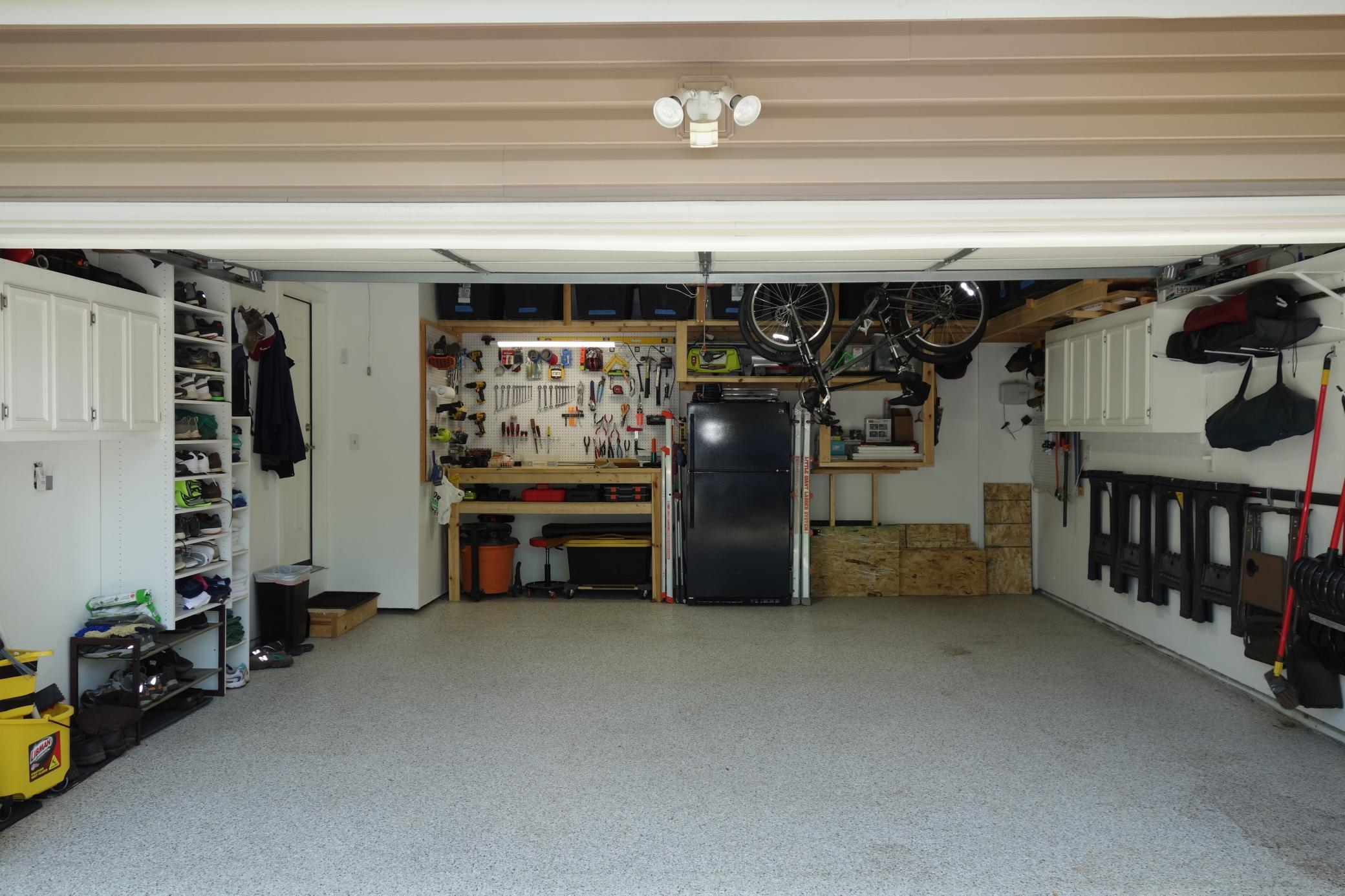 Super organized garage