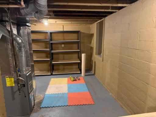 The full basement has two egress windows and offers generous space for whatever your needs. Exercise room option?