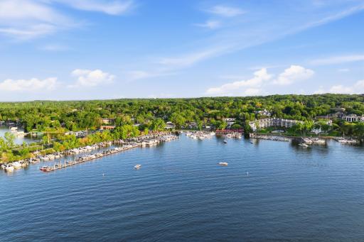 Adjacent to Downtown Excelsior, Maynards, marinas and all the best features Lake Minnetonka has to offer