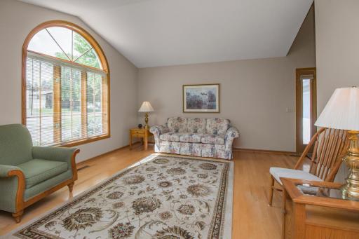 Second view of the main level family with new paint throughout the home.