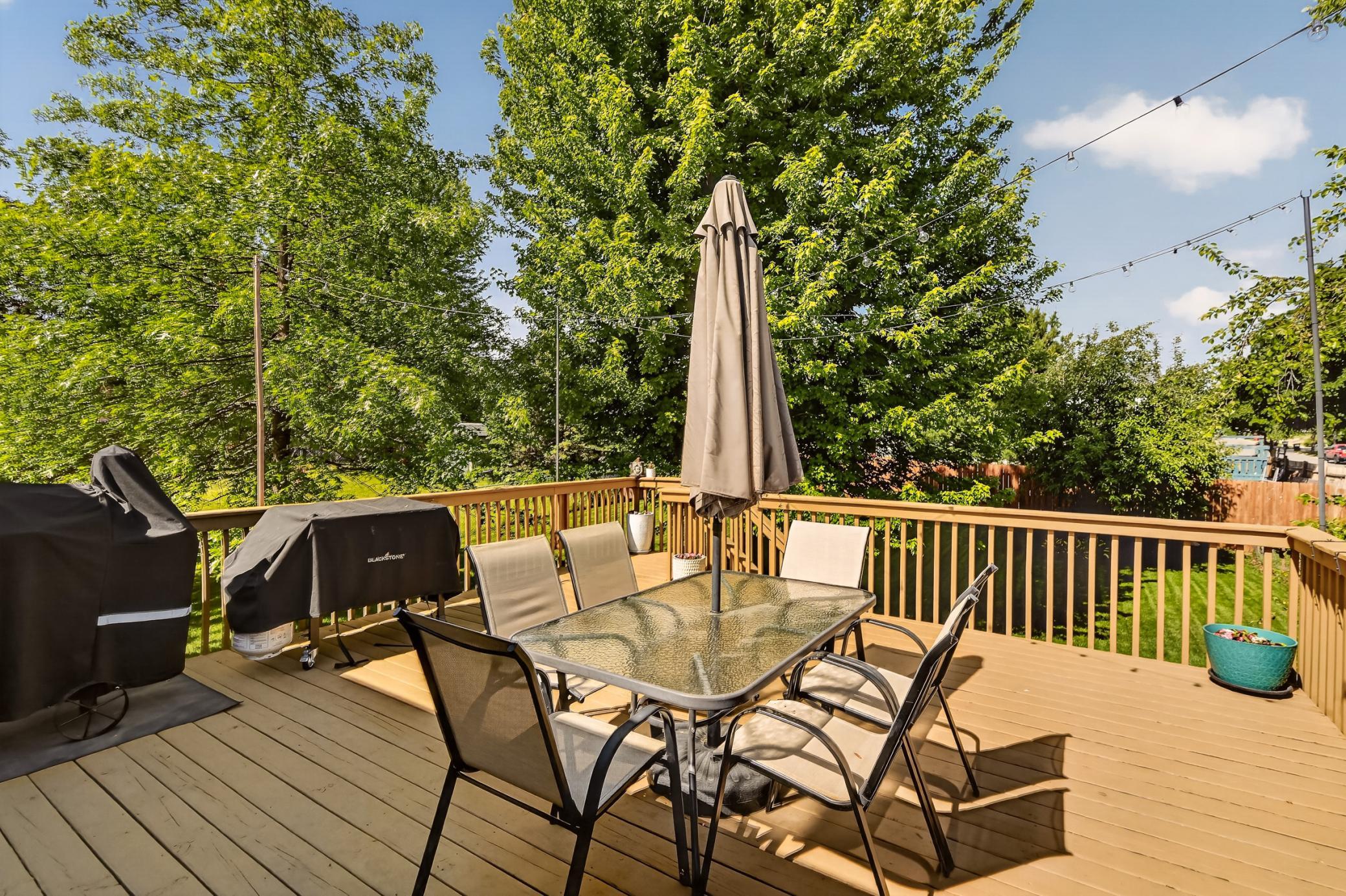 Deck off of Informal Dining Area