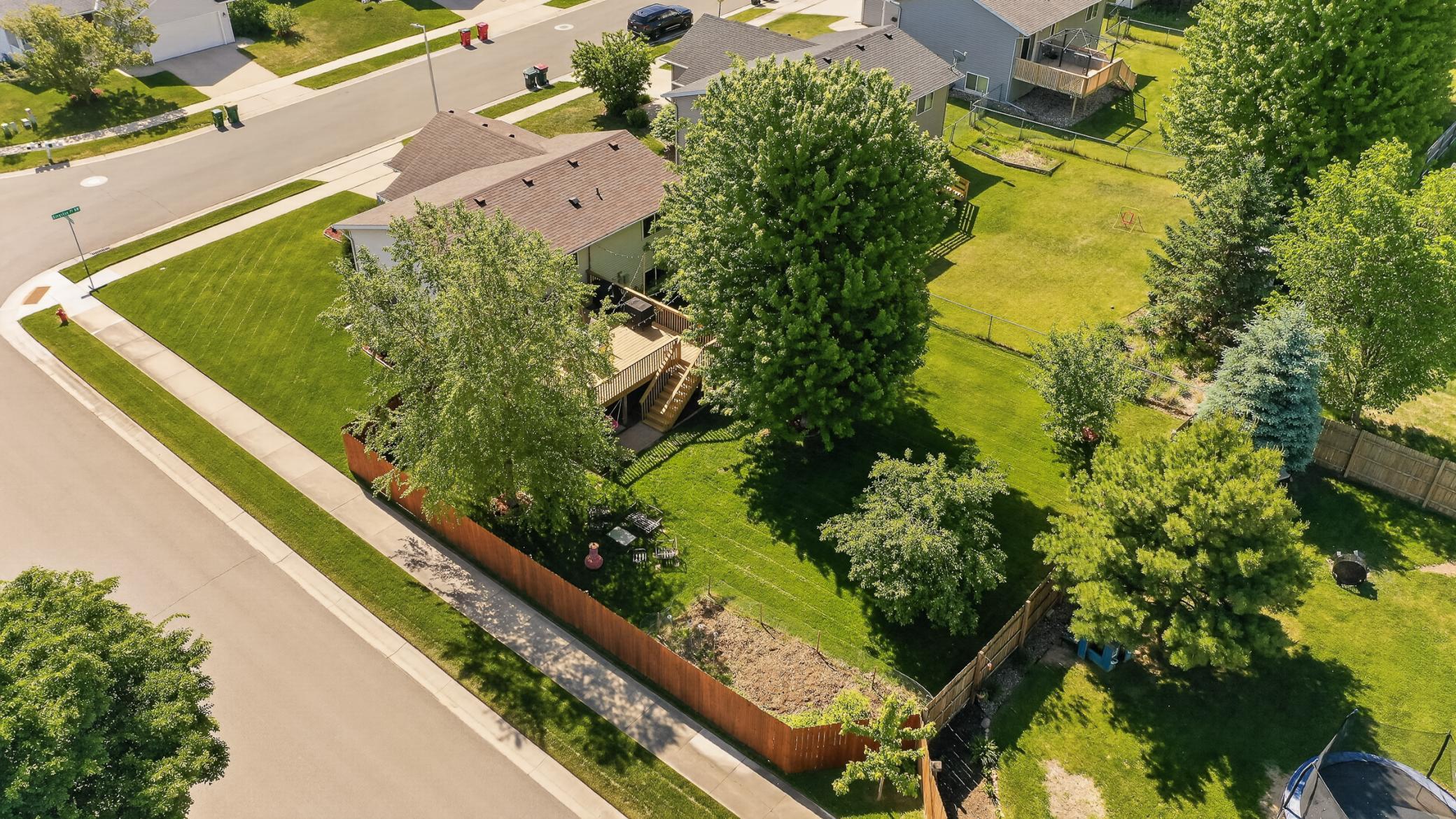 Aerial Back Yard
