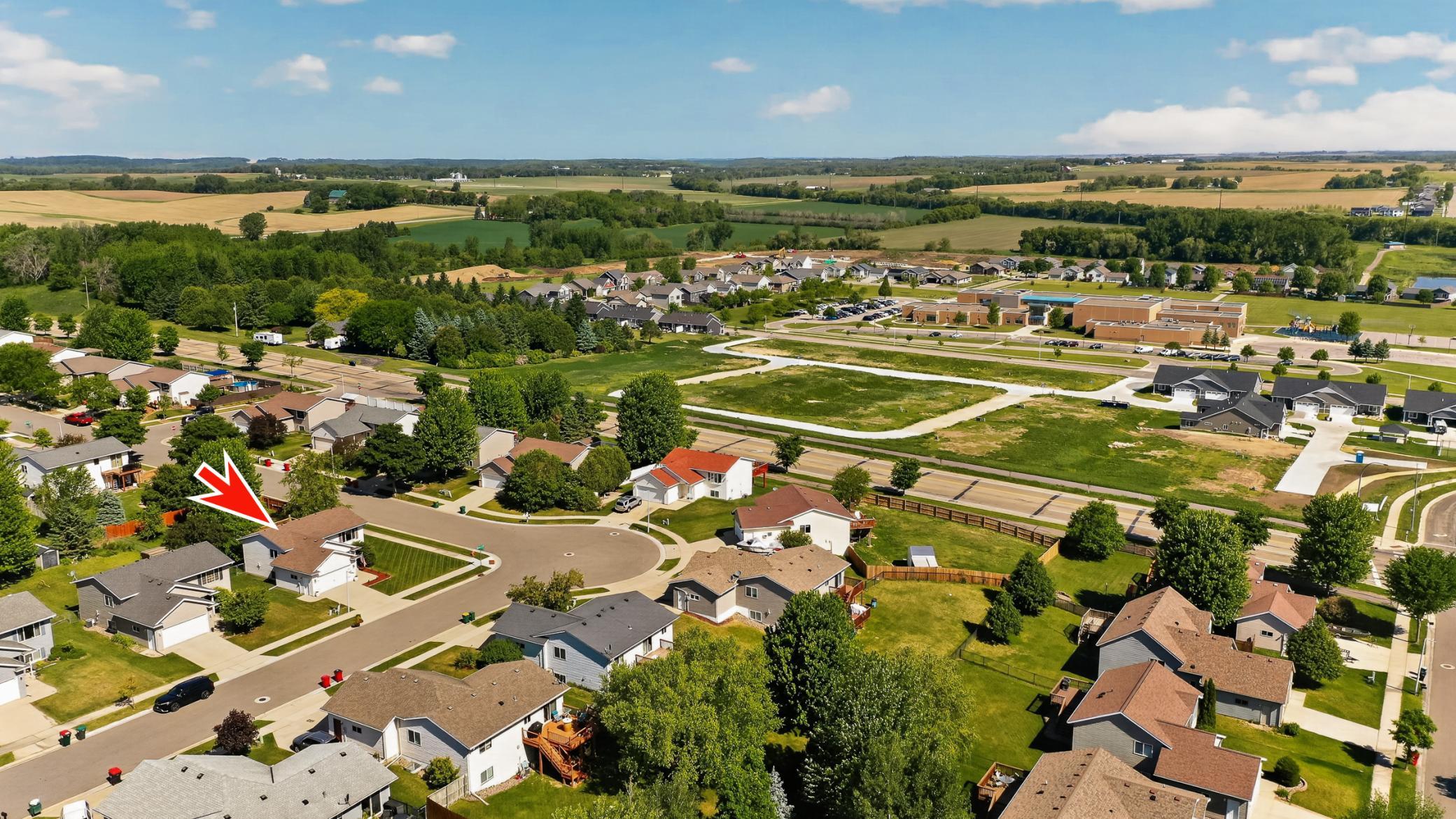 Aerial of Neighborhood