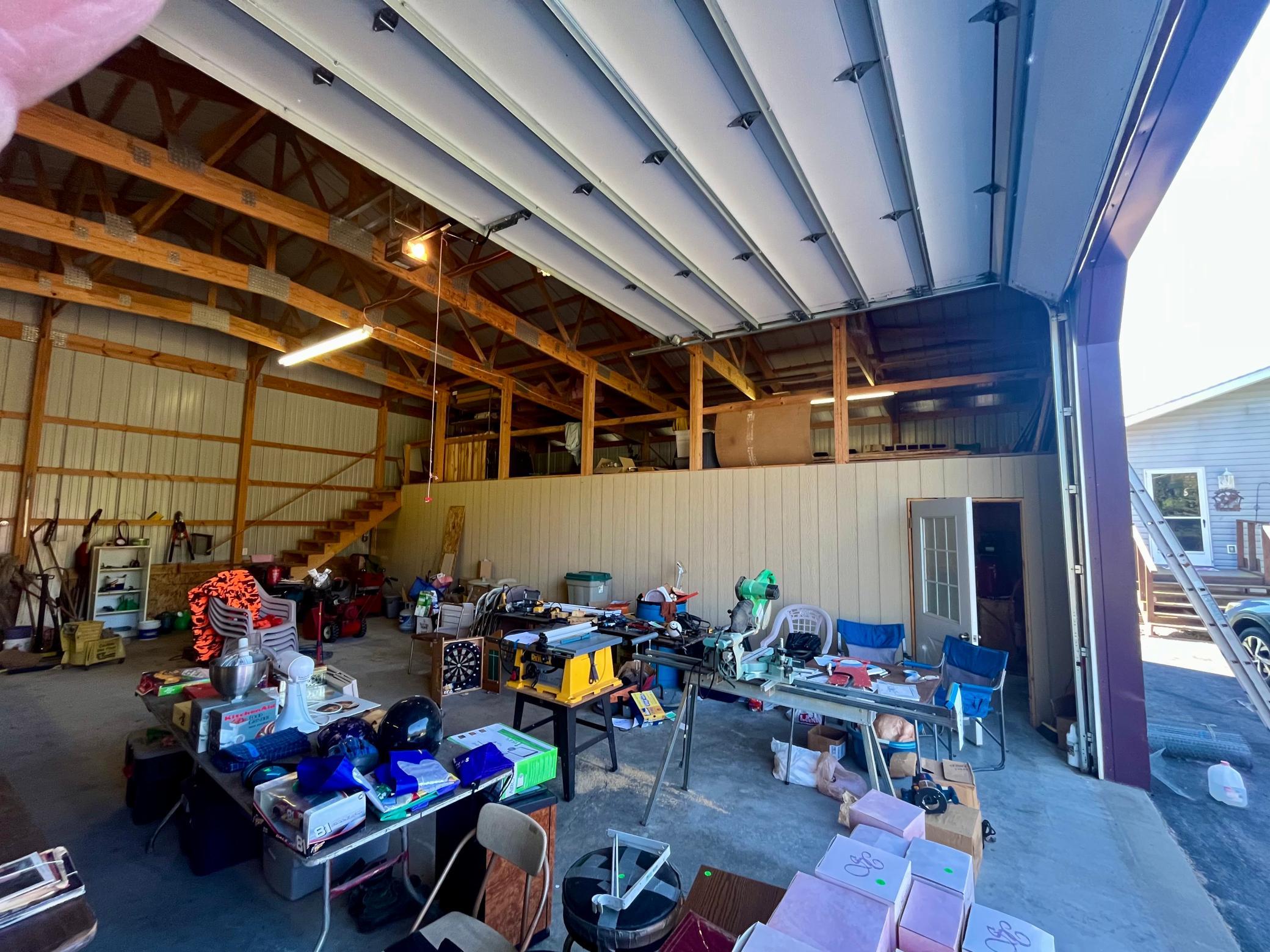 Storage above