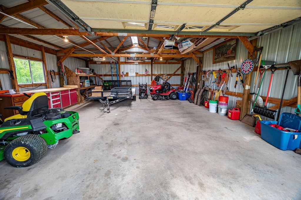 Interior of Shed