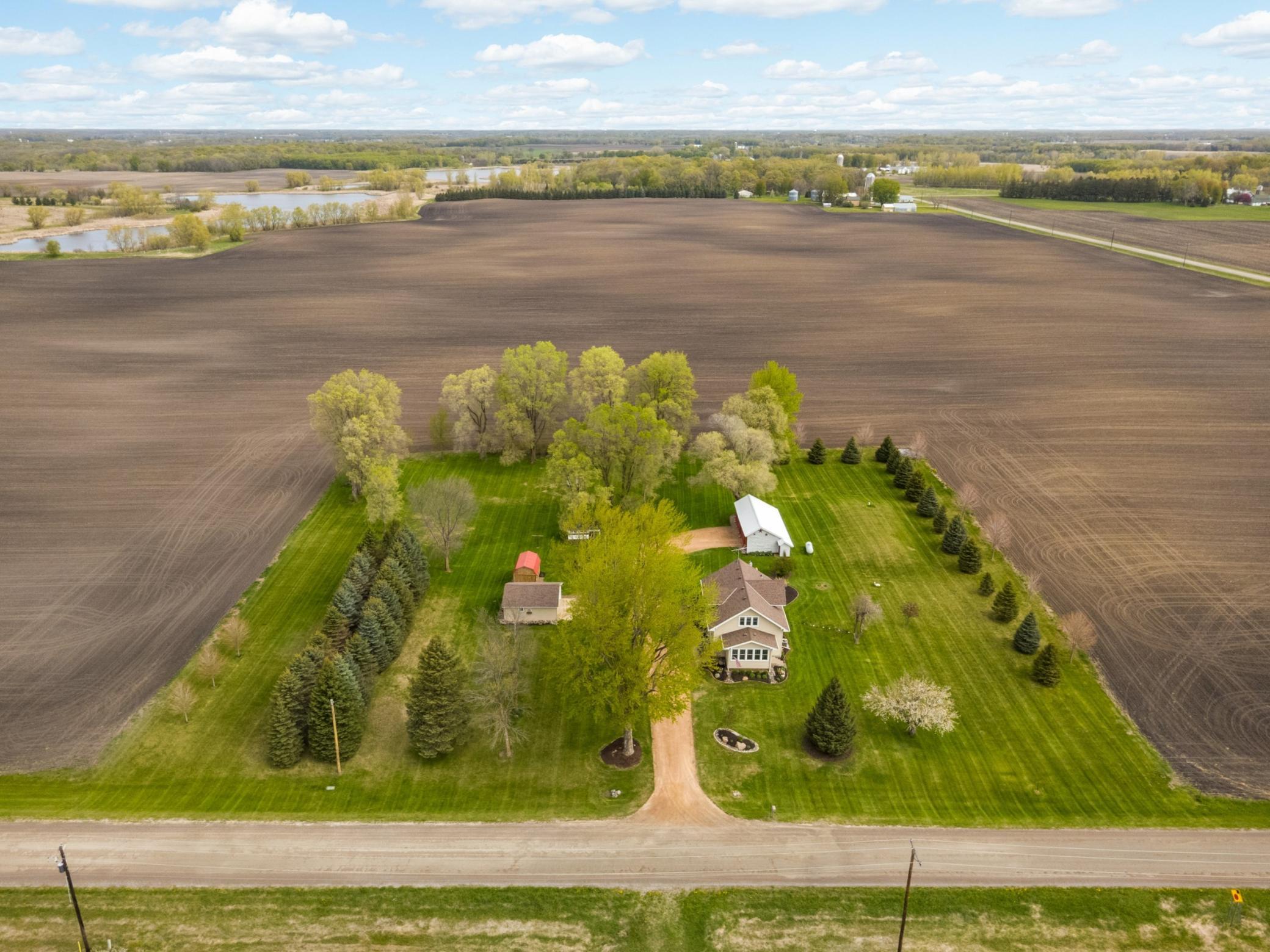 Storybook setting on 4 acres beautifully landscaped