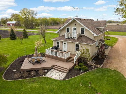 Dynamite outdoor living area offers 2 decks and outstanding landscaping