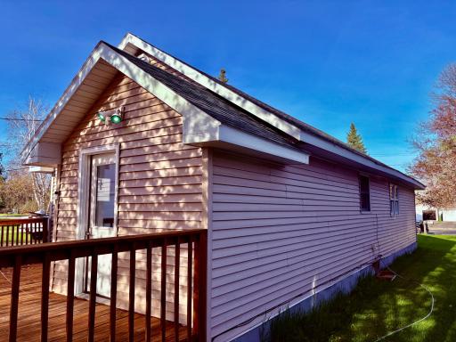 Rear exterior