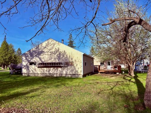 Garage rear exterior
