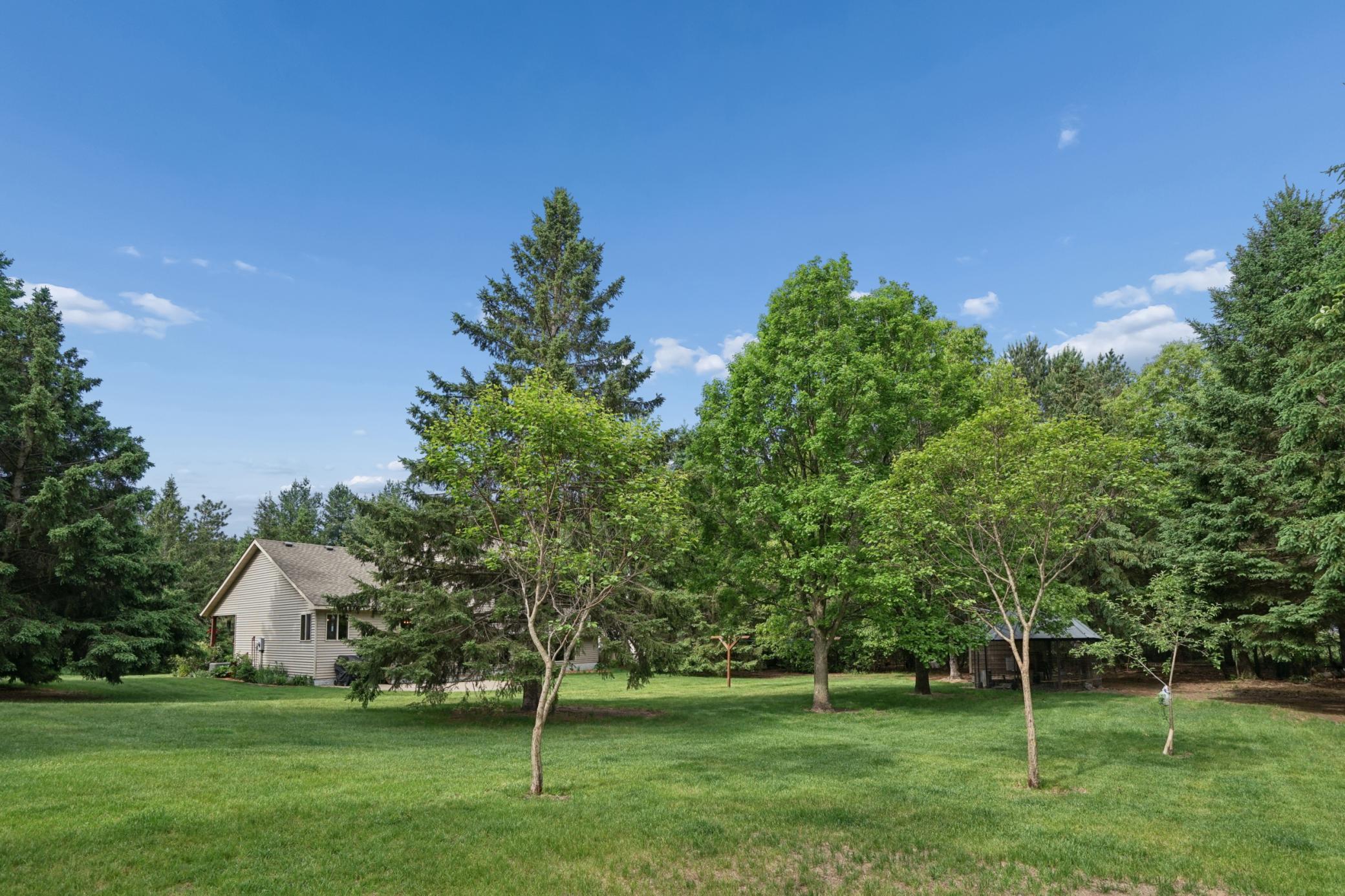 Mature trees and beautiful views... what more can you ask for!