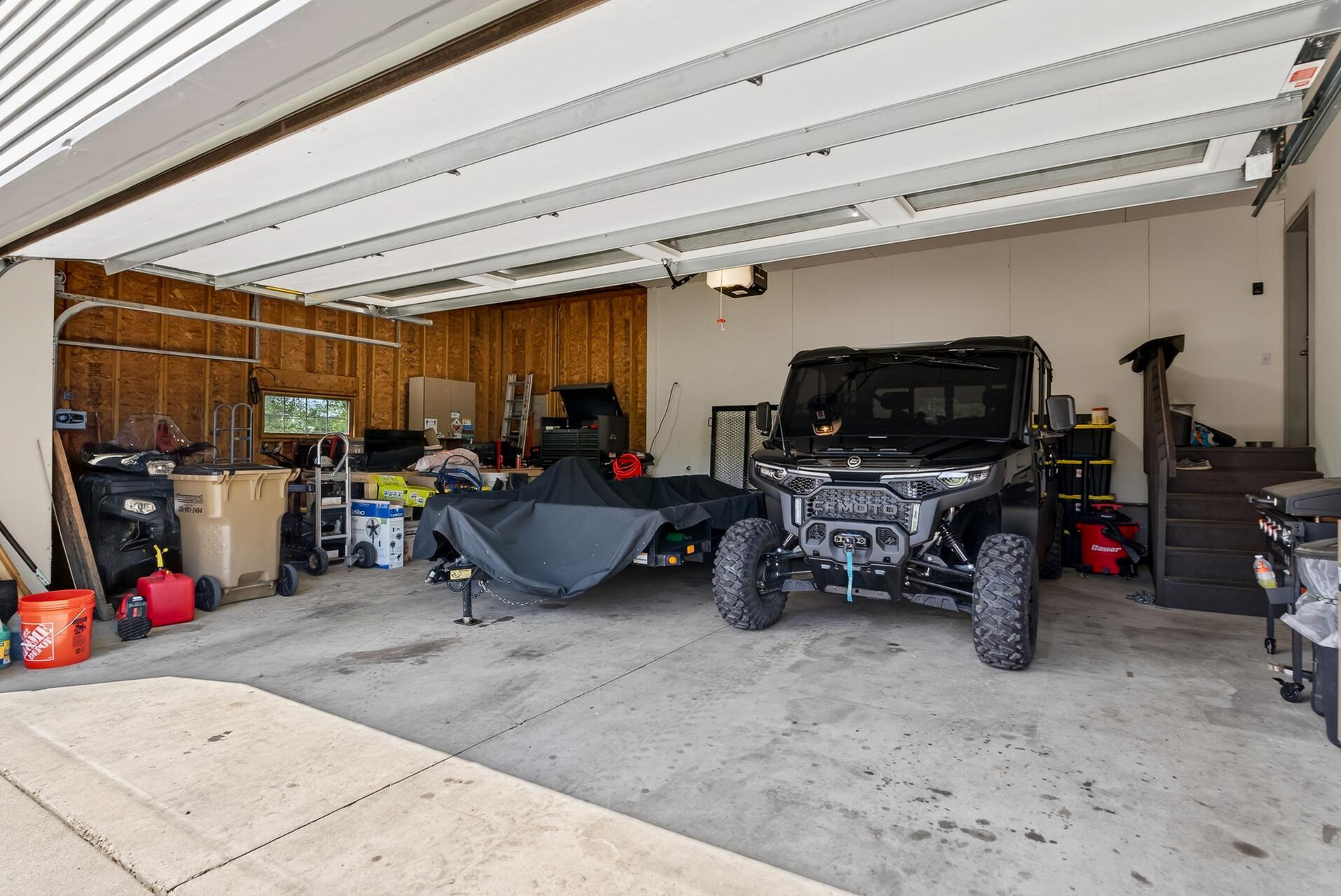 3-car garage for plenty of storage.