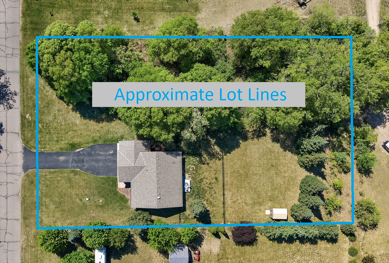 Approximate lot lines.