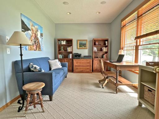 Main floor office could easily be used as 5th bedroom