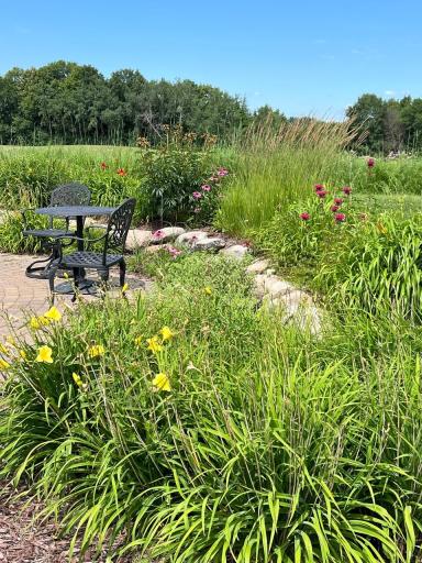 close up views of professionally landscaped perennial gardens