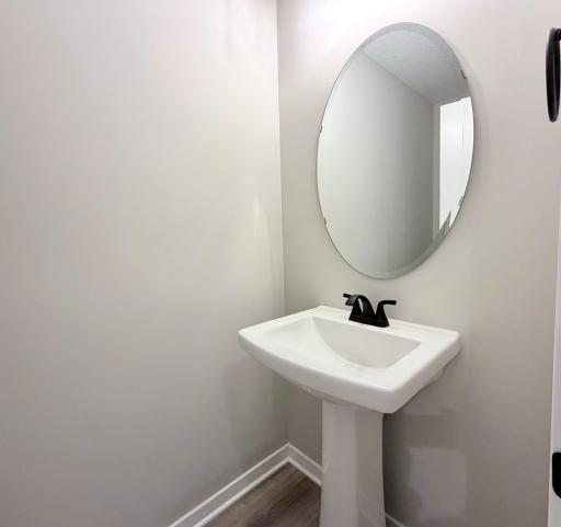 9686 32nd St NE- Half Bath Pedestal Sink