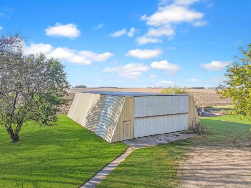 70X50 Shed with Bi-fold door, concrete floors, and an insulated room
