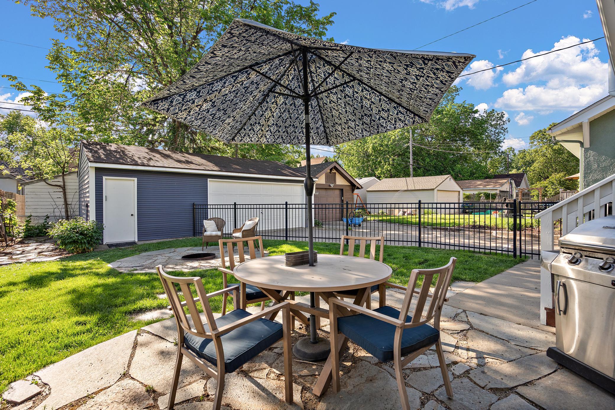 Reverse look from the patio