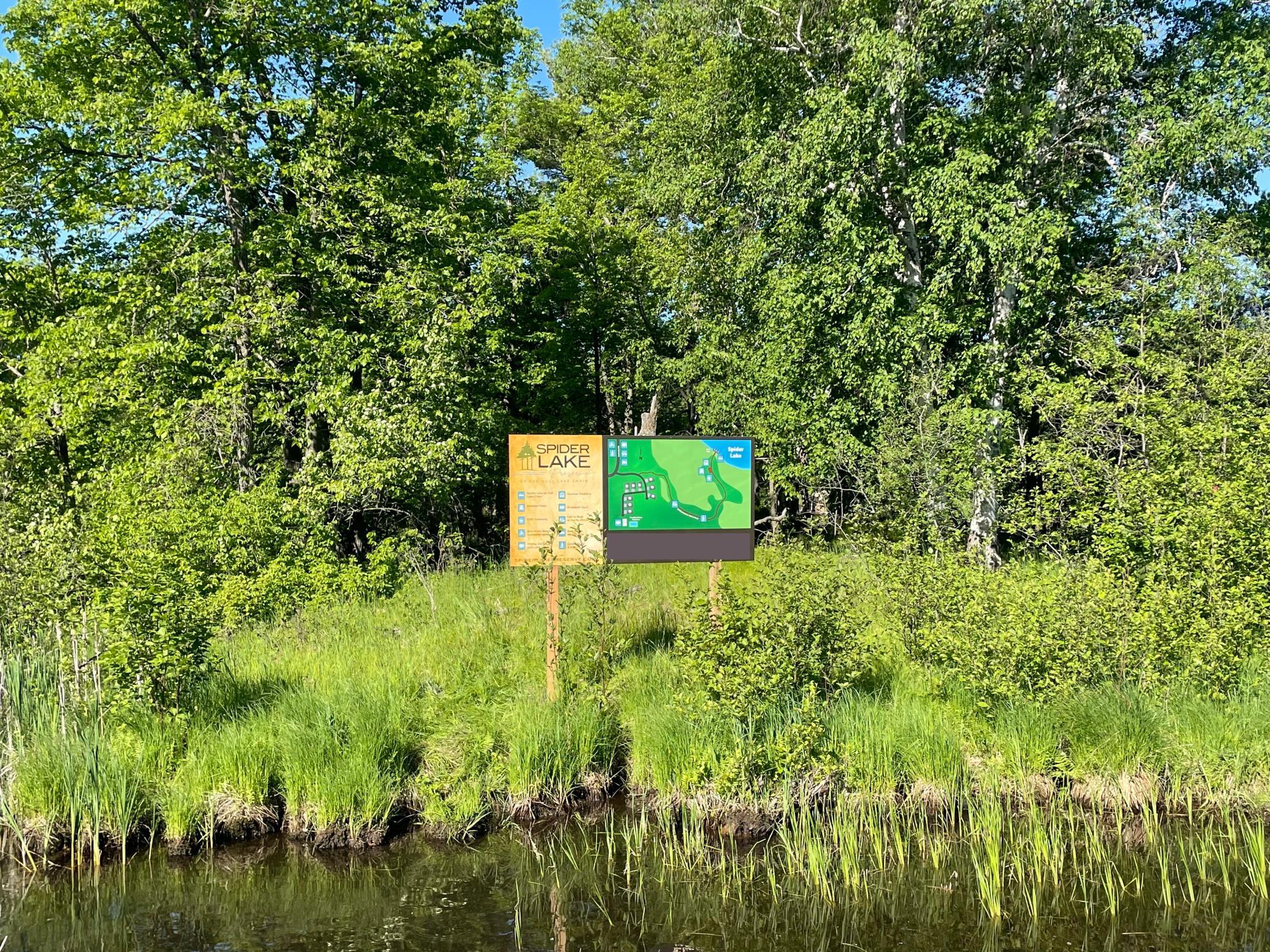 Sign At Waters Edge Identifying Dock Area (coming very soon).JPG