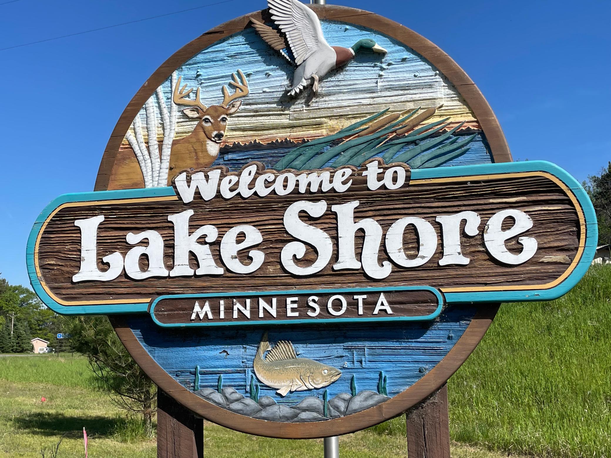 Located in City of Lake Shore on the Gull Chain of Lakes.JPG