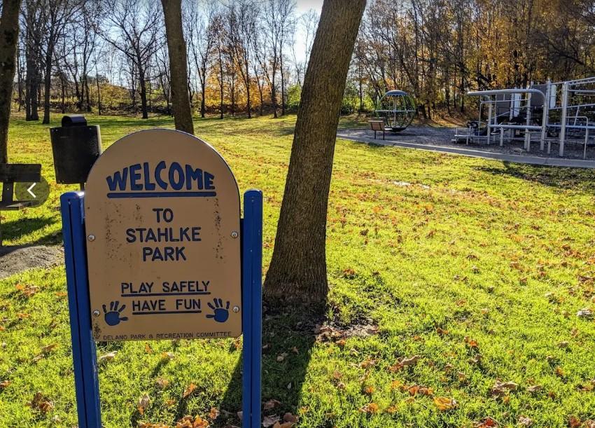 Stahlke Park 2-blocks away