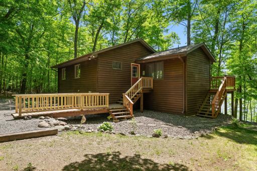 The yard and decks have all been recently updated.