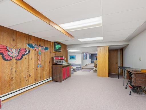 More lower level space ... Also, an unfinished store room.